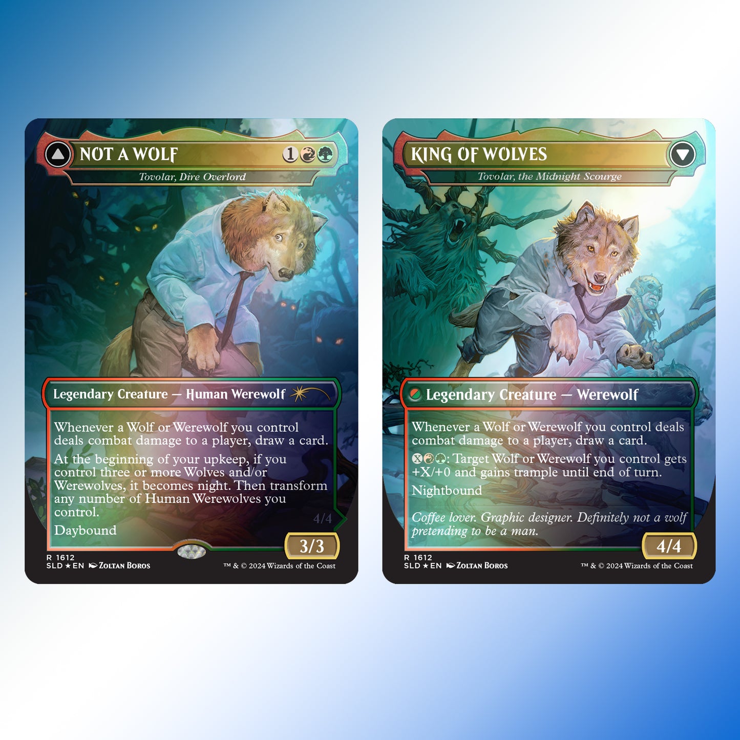 Secret Lair Drop: Featuring: Not a Wolf - Traditional Foil Edition - Secret Lair Drop Series (SLD)