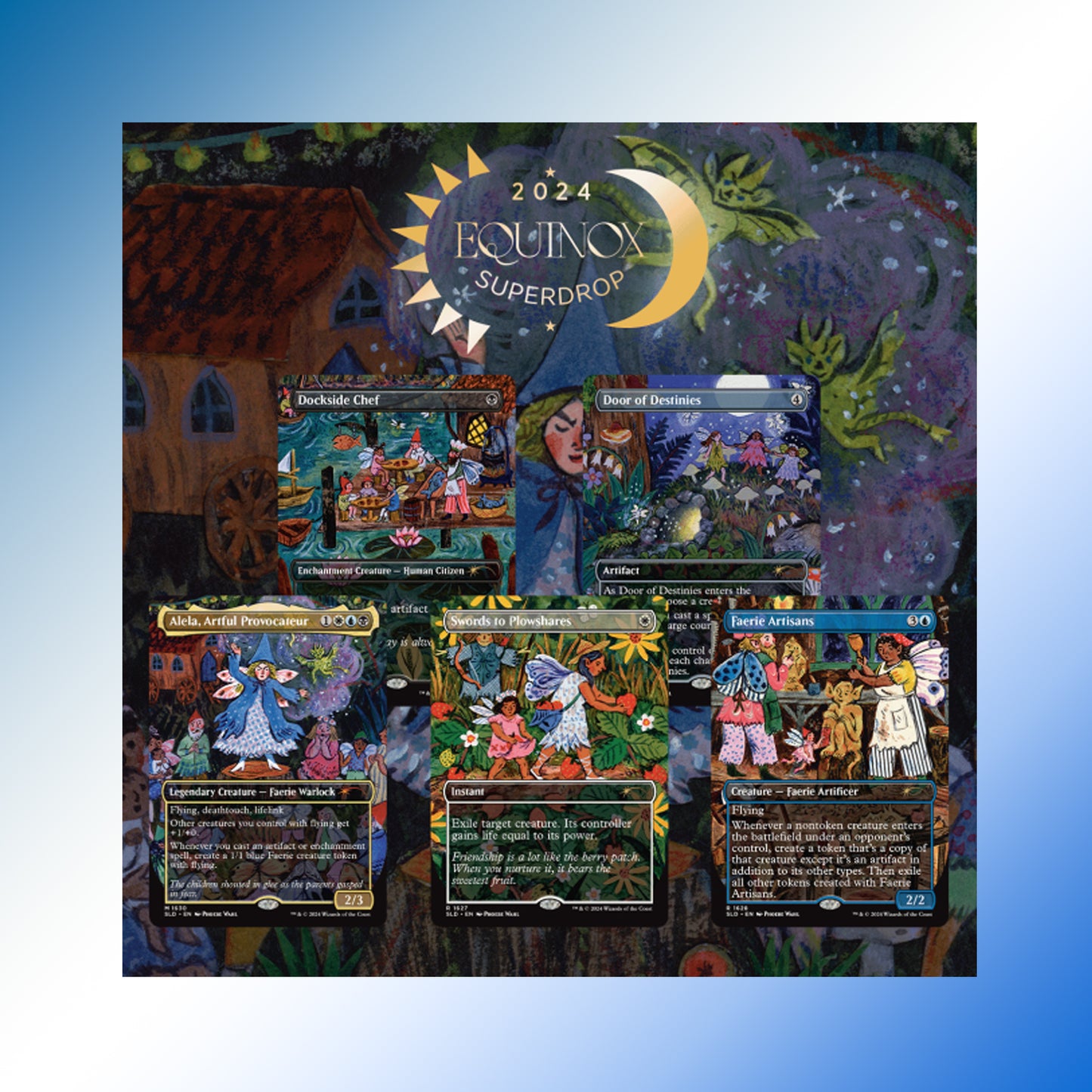 Secret Lair Drop: Featuring: Phoebe Wahl - Rainbow Foil Edition - Secret Lair Drop Series