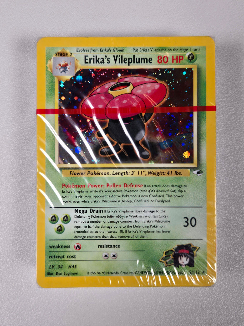 Erika Theme Deck Gym Heroes - Pokémon - From 2000