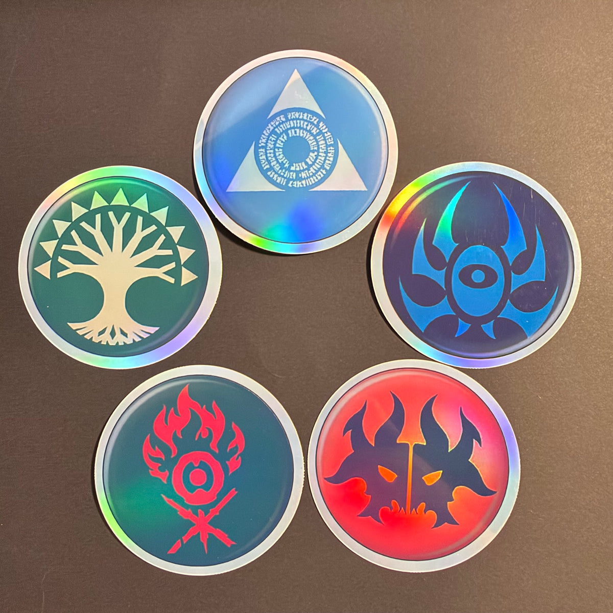 Magic the Gathering Guild Stickers - Ravnica Guildpact Dissension Guilds