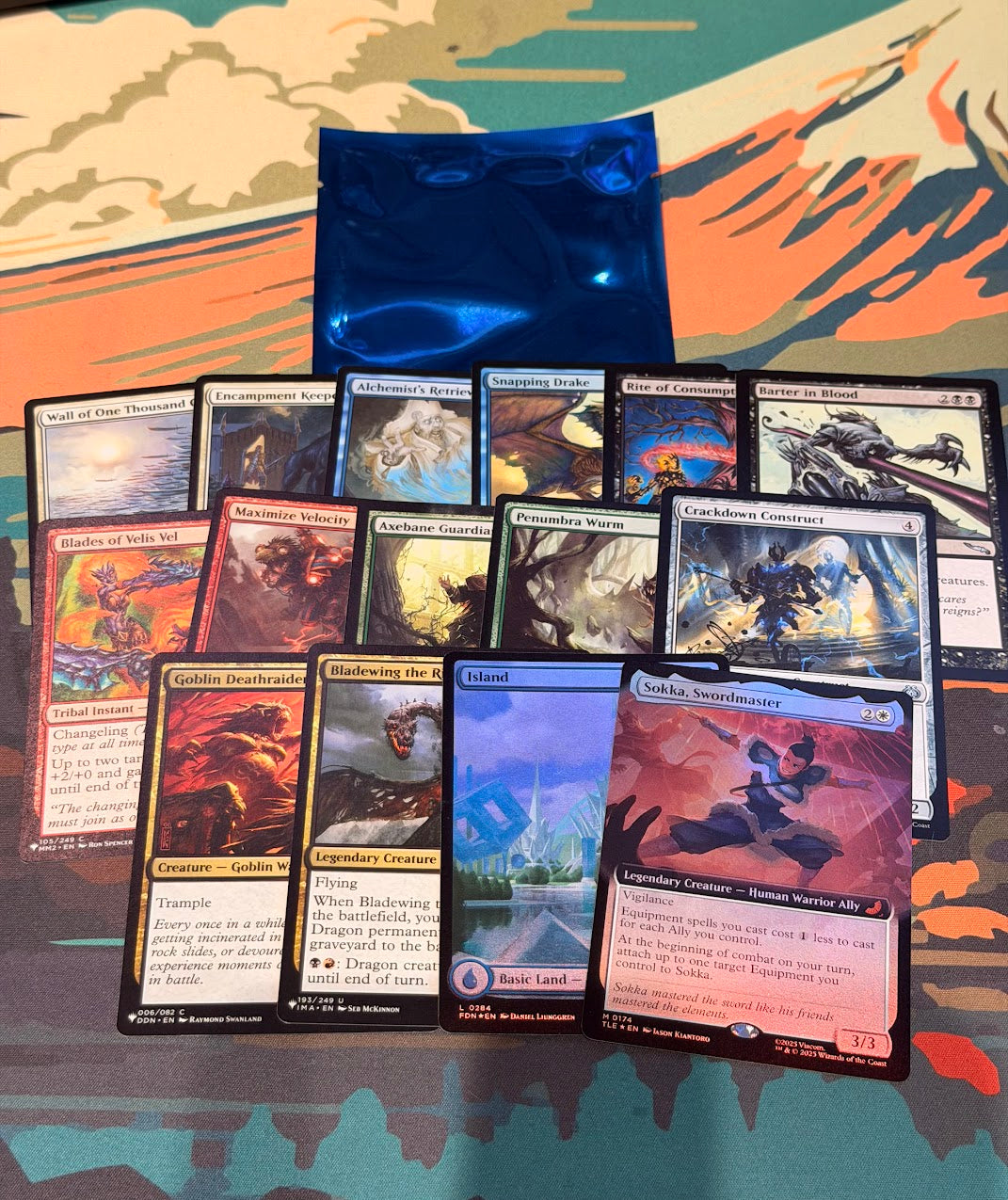 Secret Pack Bundle - Magic the Gathering - Red & Blue (Tax Free)