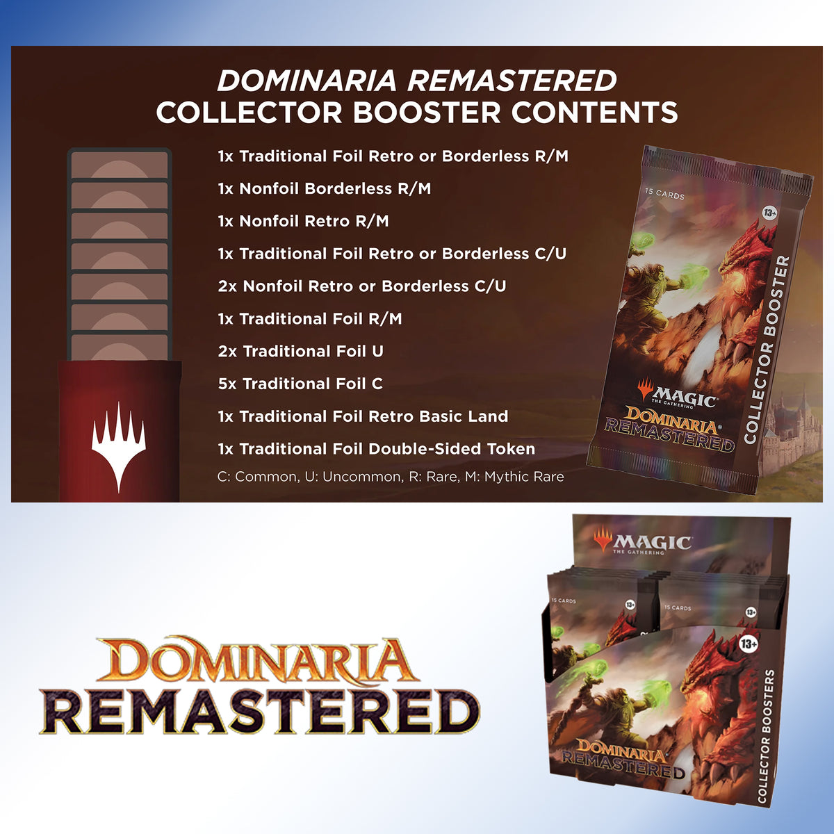 Dominaria Remastered - Collector Booster Pack - Magic the Gathering