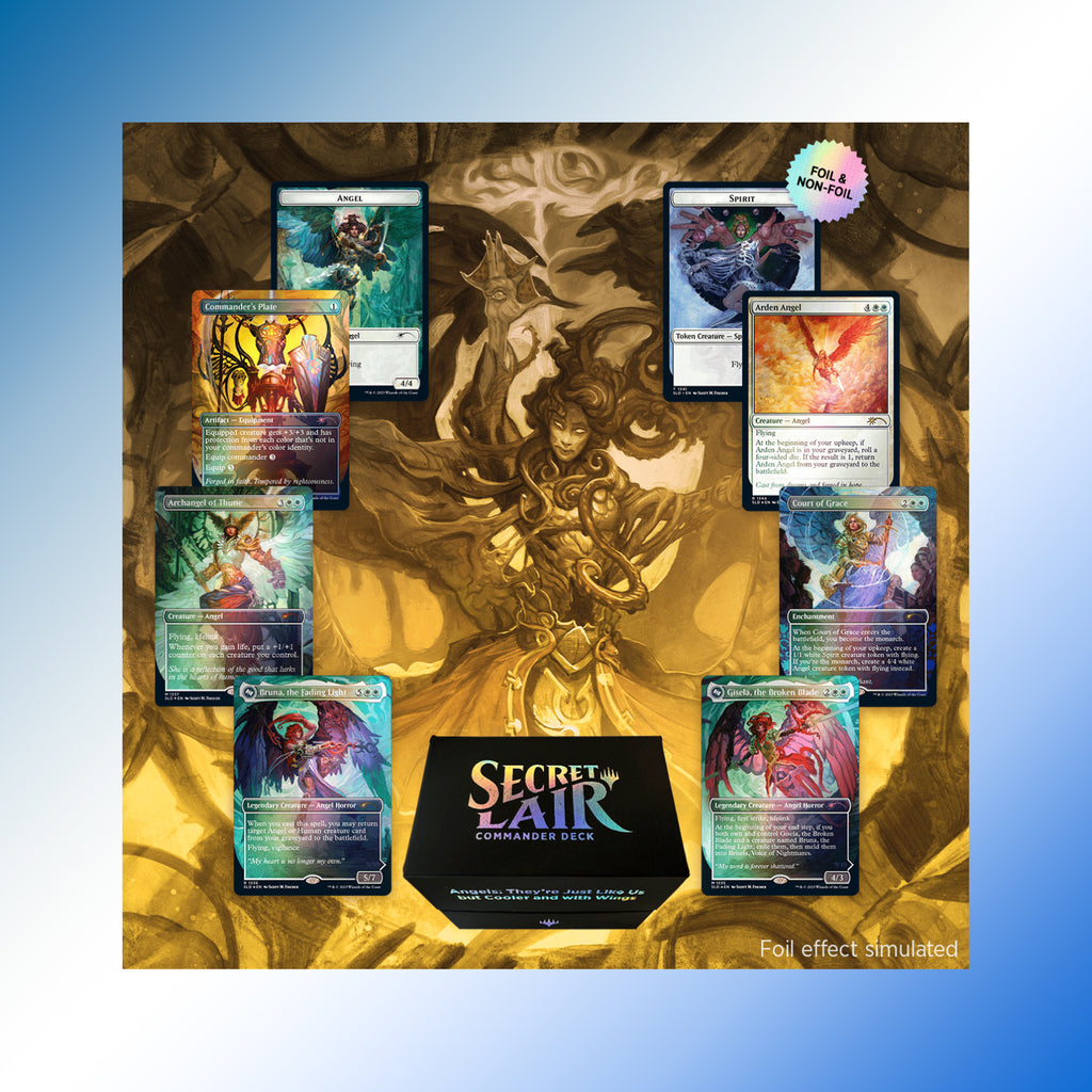Secret Lair Commander Deck: Angels: They're Just Like Us but Cooler and with Wings - Secret Lair Drop Series