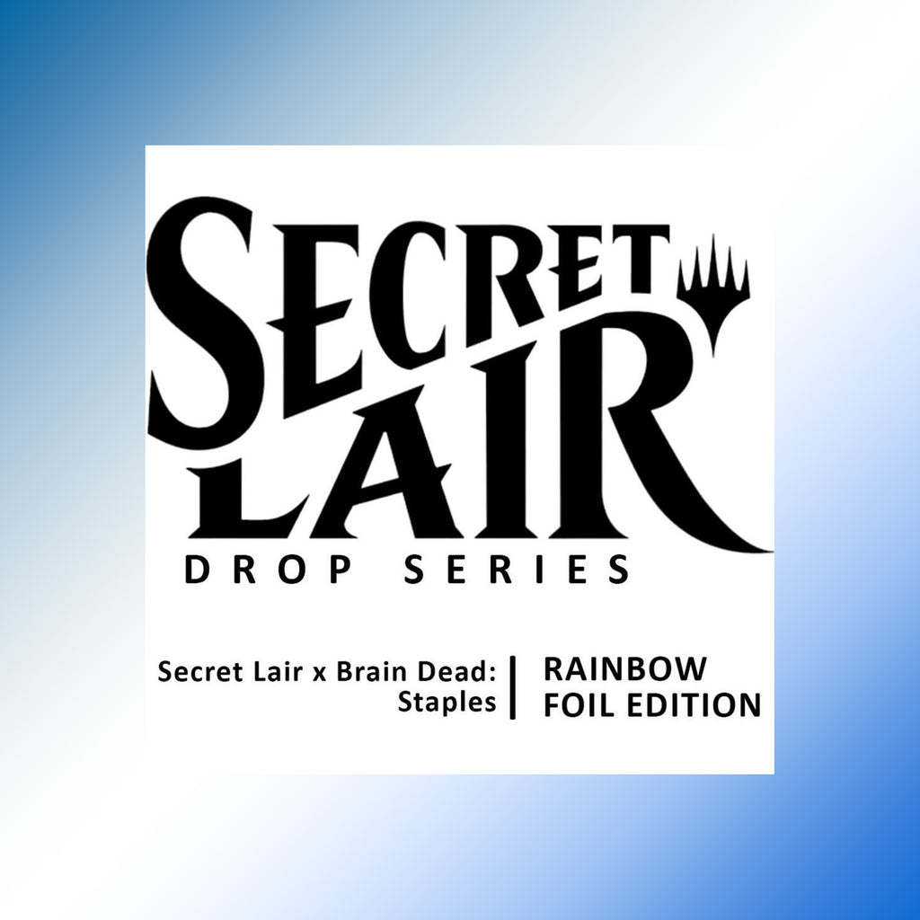 Secret Lair Drop: Secret Lair x Brain Dead: Staples - Rainbow Foil Edition - Secret Lair Drop Series (SLD)
