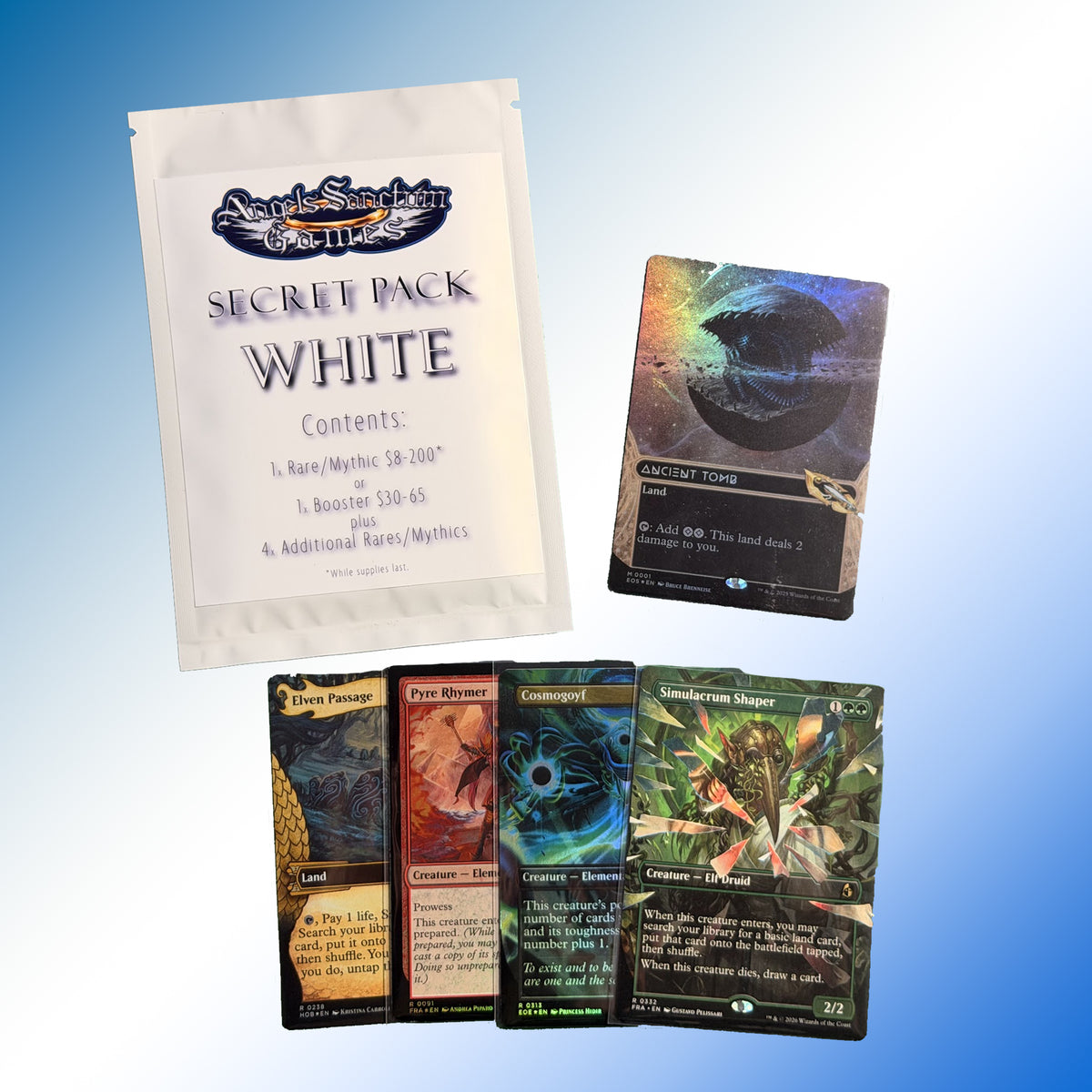 Secret Pack - White - Magic the Gathering Repack