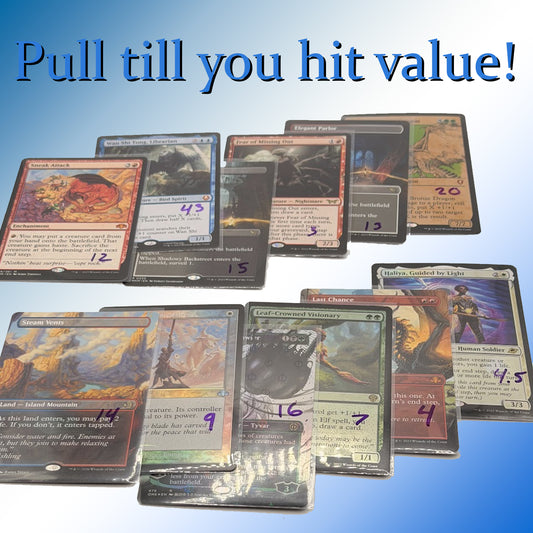 Single Pulls - Pull till you hit the value or more